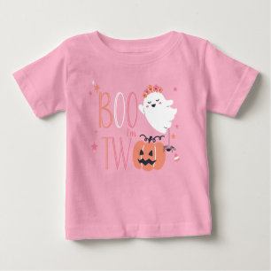 T-shirt Pour Bébé Boo I'm Turning Two Birthday