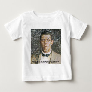 T-shirt Pour Bébé Booker T. Washington et citation sur le succès