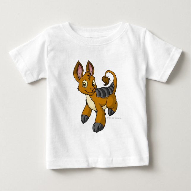 T-shirt Pour Bébé Bori Brown (Devant)