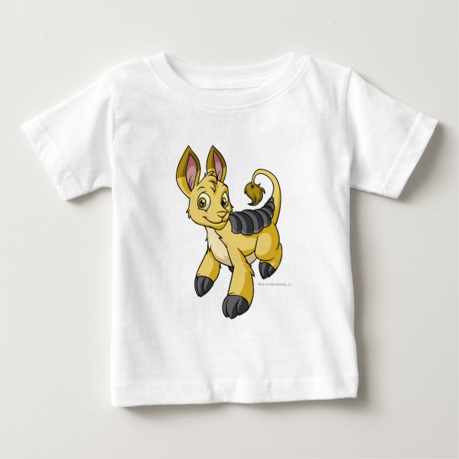 T-shirt Pour Bébé Bori jaune (Devant)