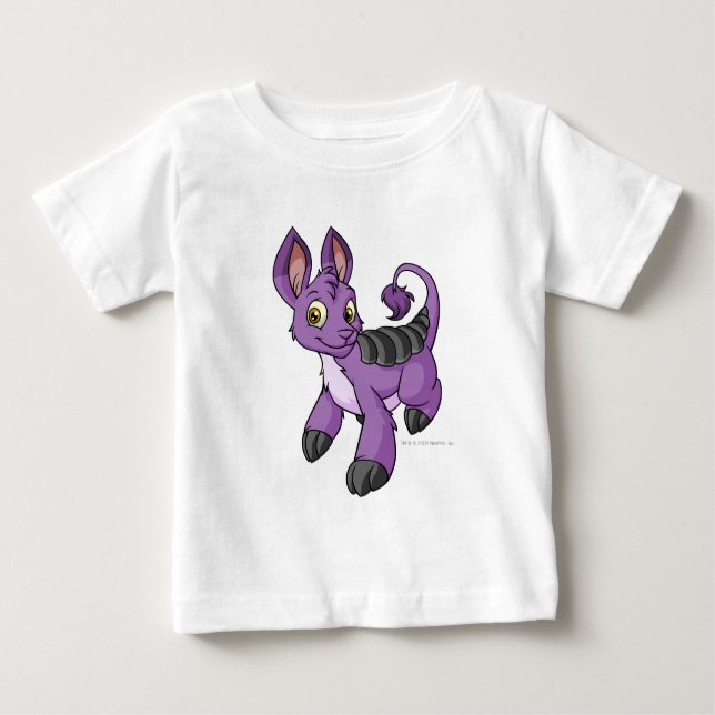 T-shirt Pour Bébé Bori Purple (Devant)