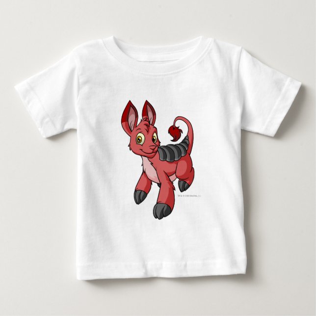 T-shirt Pour Bébé Bori Red (Devant)