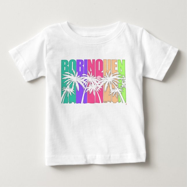 T-shirt Pour Bébé Borinquen (Devant)
