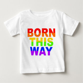 T-shirt Pour Bébé born-this-way_gay.png