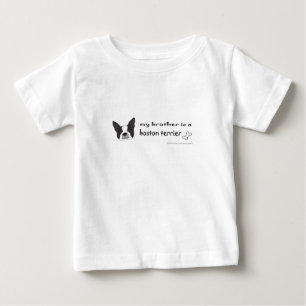 T-shirt Pour Bébé boston terrier
