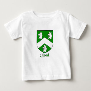 T-shirt Pour Bébé Bouclier de la famille des inondations