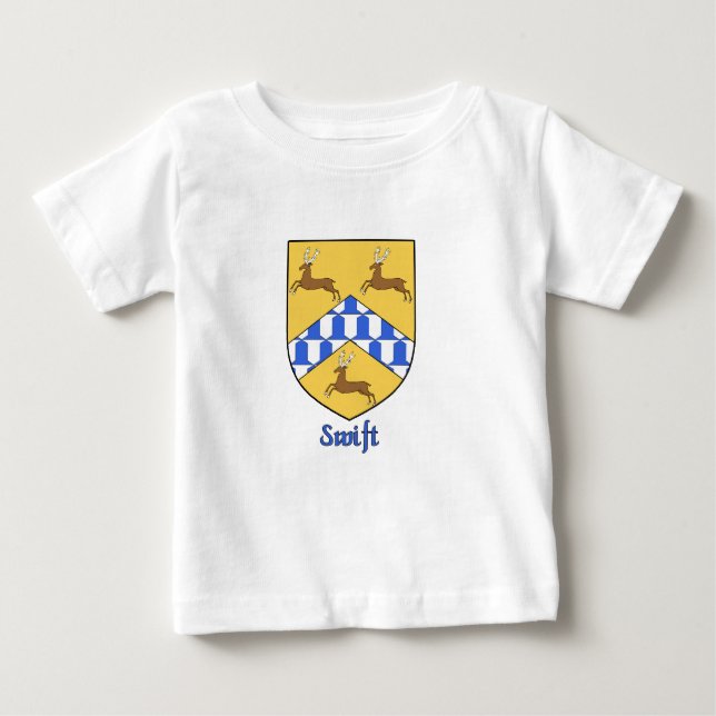 T-shirt Pour Bébé Bouclier de la famille Swift (Devant)