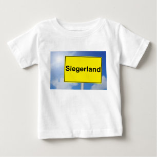 T-shirt Pour Bébé Bouclier du pays vainqueur