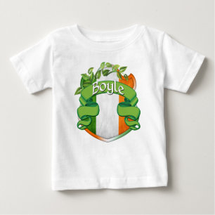 T-shirt Pour Bébé Bouclier irlandais Boyle