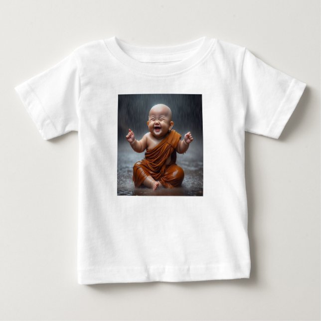 T-shirt Pour Bébé Bouddha bébé (Devant)