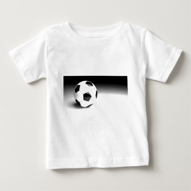 T-shirt Pour Bébé Boule de football (Devant)