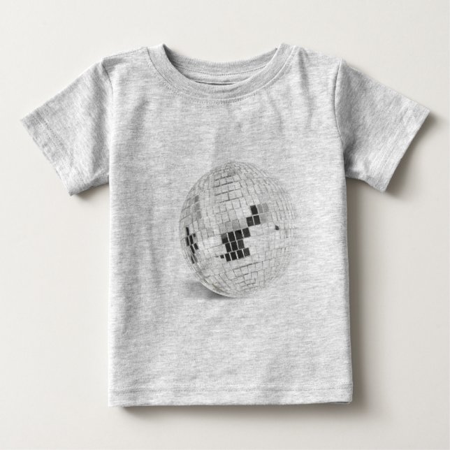 T-shirt Pour Bébé Boule Disco pour tous (Devant)