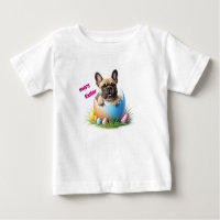 Bouledogue français oeuf de Pâques French Bulldog