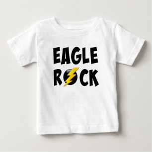 T-shirt Pour Bébé Boulon de foudre de roche d'Eagle