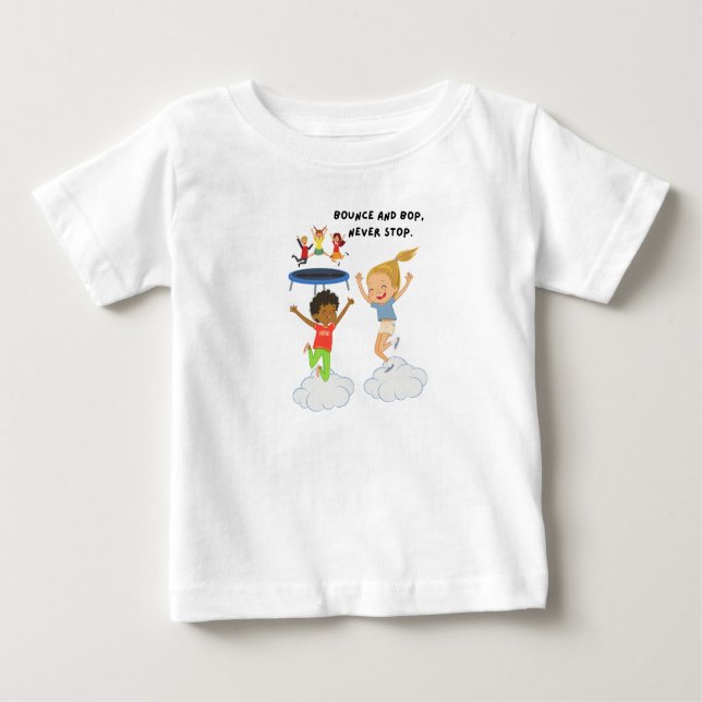 T-shirt Pour Bébé Bounce & bop (Devant)