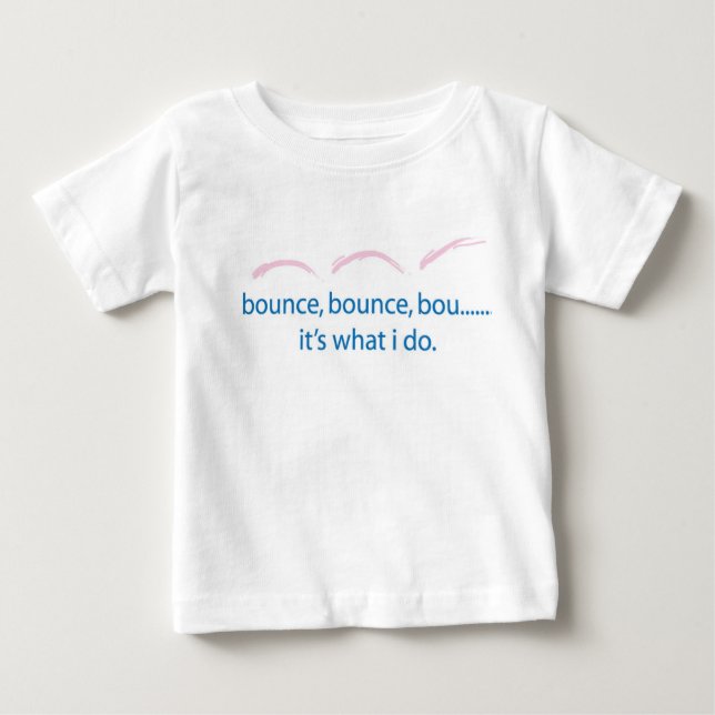 T-shirt Pour Bébé Bounce, Bounce Toddler (Devant)