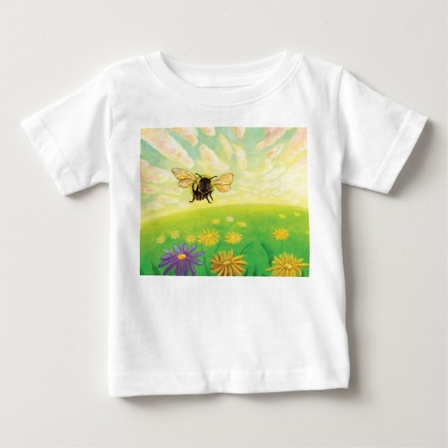T-shirt Pour Bébé Bourdon à l'horizon  (Devant)