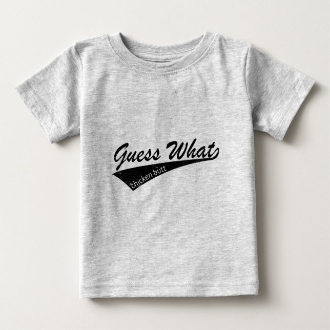 T-shirt Pour Bébé Bout de poulet (Devant)