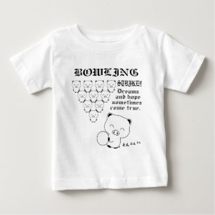 T-shirt Pour Bébé Bowling