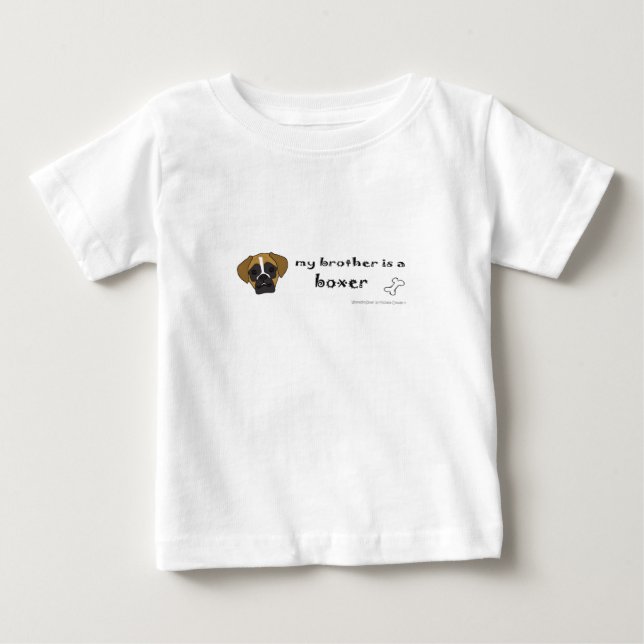 T-shirt Pour Bébé boxeur (Devant)