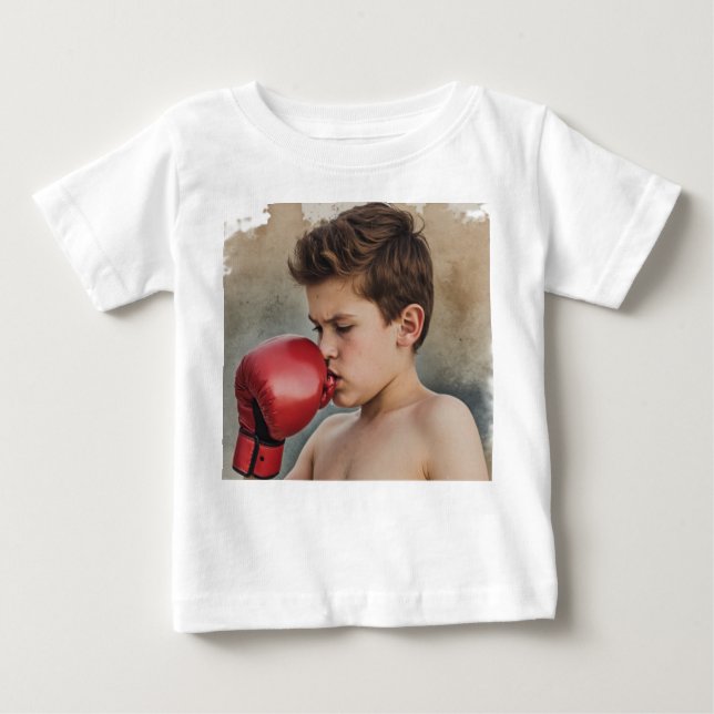 T-shirt Pour Bébé boy boxer (Devant)