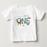 Boys mignonne Wild One Woodland 1er anniversaire