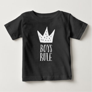 T-shirt Pour Bébé Boys rule