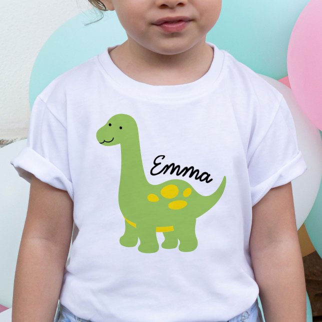 T-shirt Pour Bébé Brachiosaurus Dinosaur bébé Personnaliser la chemi (Créateur téléchargé)