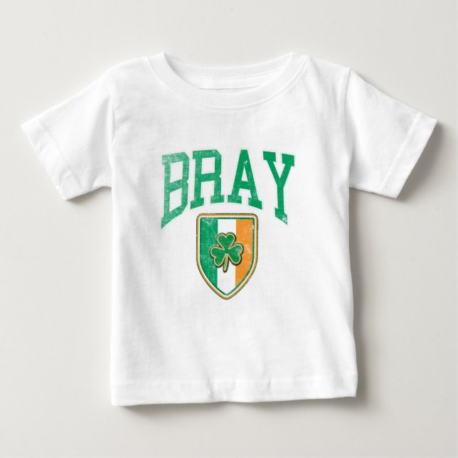 T-shirt Pour Bébé BRAILLEMENT, Irlande (Devant)