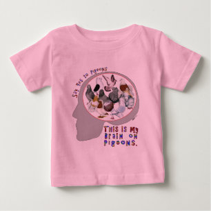 T-shirt Pour Bébé Brain