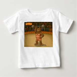 T-shirt Pour Bébé Brandon, ours puissant du cirque