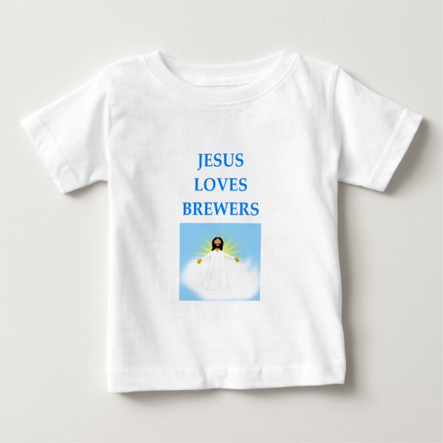 T-SHIRT POUR BÉBÉ BRASSEURS (Devant)