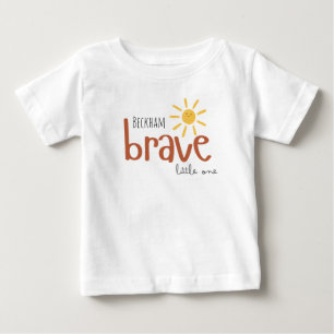 T-shirt Pour Bébé brave petit un bébé T-shirt mignon soleil d'été