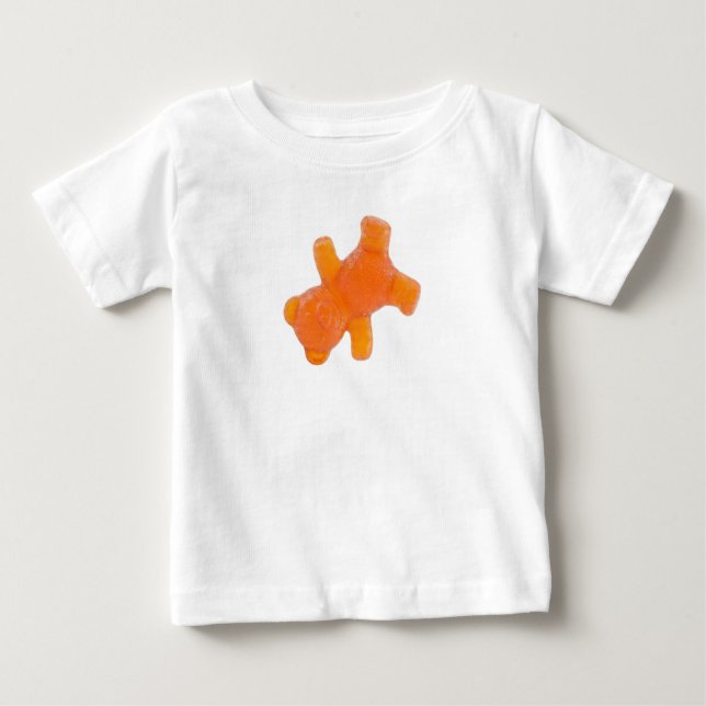 T-shirt Pour Bébé Breakdance Orange Gummy Bear - Sweet & Cool Baby  (Devant)