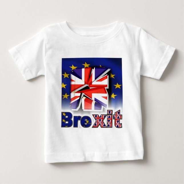 T-shirt Pour Bébé brexit (Devant)