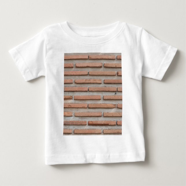 T-shirt Pour Bébé Brick wall (Devant)