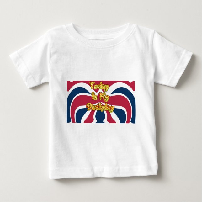 T-shirt Pour Bébé British Birday Gifts Art Print (Devant)