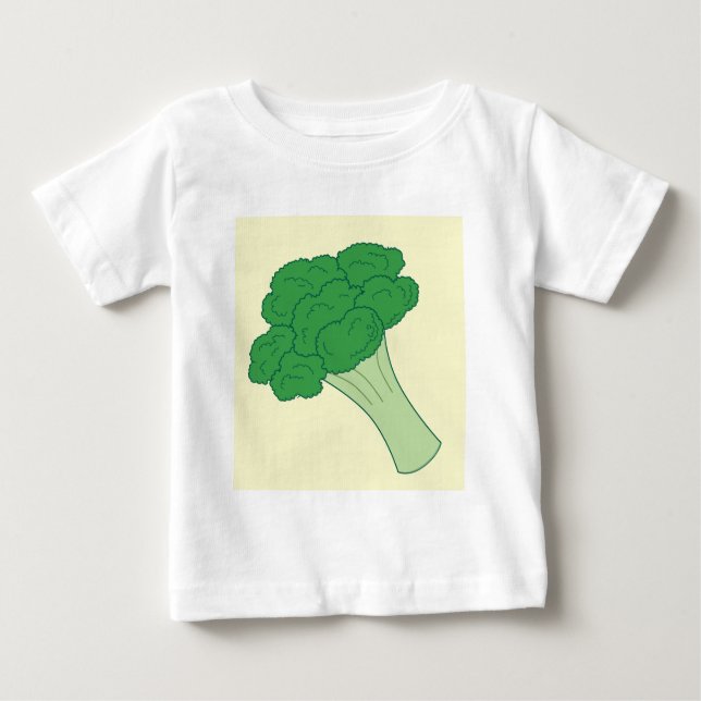 T-shirt Pour Bébé Brocoli (Devant)
