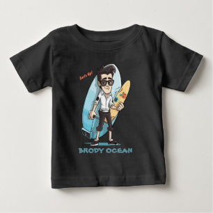 T-shirt Pour Bébé Brody Ocean