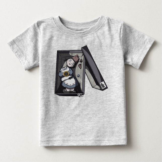 T-shirt Pour Bébé Broken Gnome (Devant)
