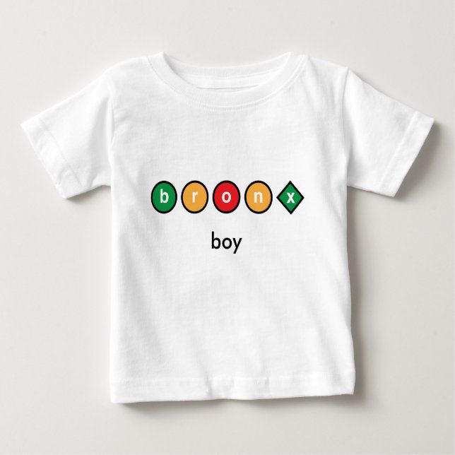 T-shirt Pour Bébé Bronx (Devant)