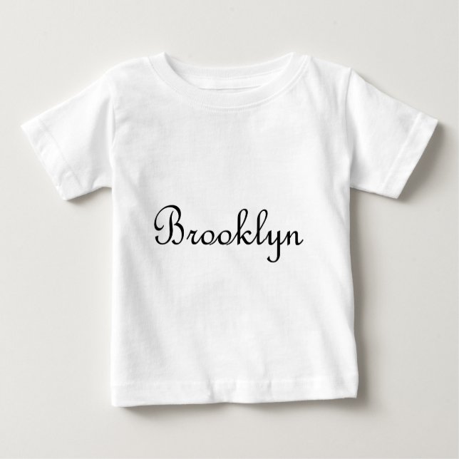 T-shirt Pour Bébé Brooklyn (Devant)