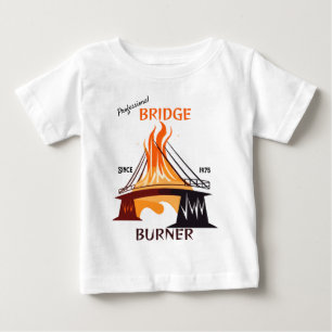 T-shirt Pour Bébé Brûleur de pont professionnel