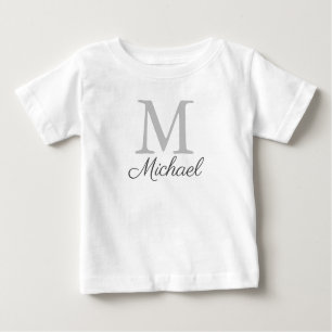 T-shirt Pour Bébé Brume de lumière monographique