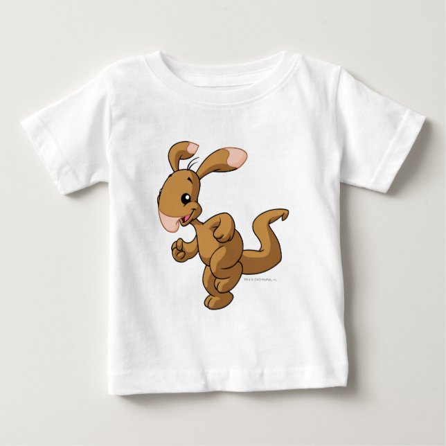 T-shirt Pour Bébé Brun de Blumaroo (Devant)
