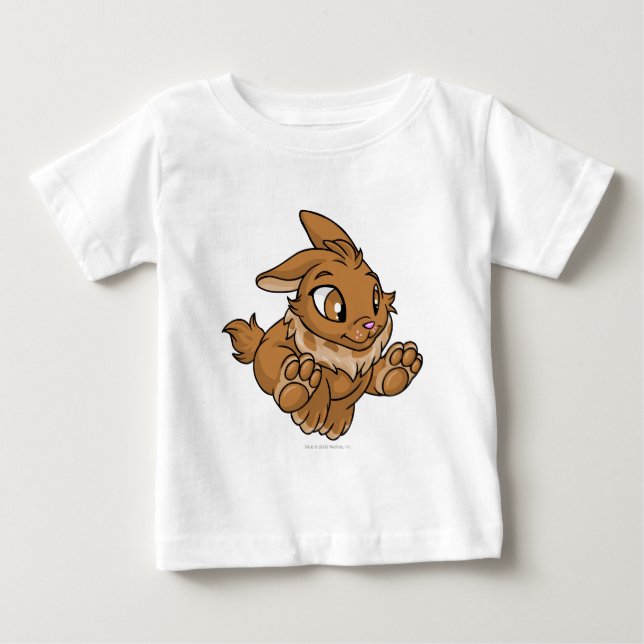 T-shirt Pour Bébé Brun de Cybunny (Devant)