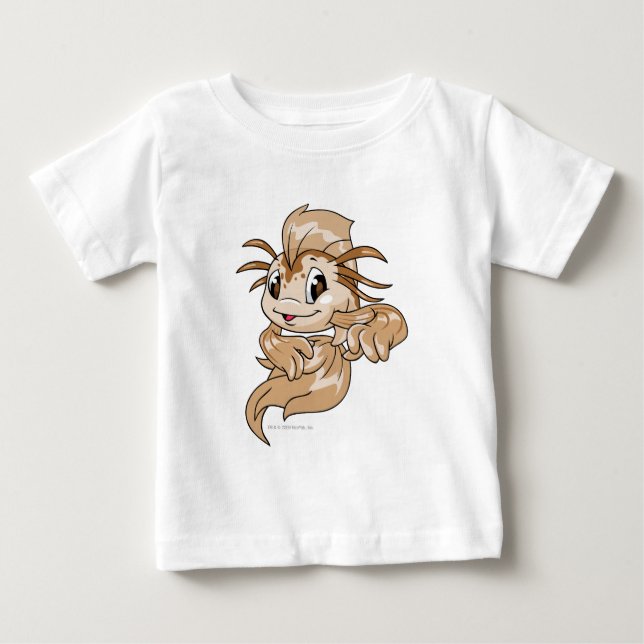 T-shirt Pour Bébé Brun de Koi (Devant)