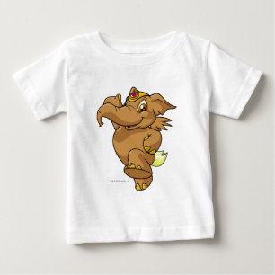 T-shirt Pour Bébé Brun d'Elephante