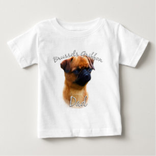 T-shirt Pour Bébé Bruxelles Griffon Papa 2