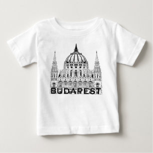 T-shirt Pour Bébé Budapest
